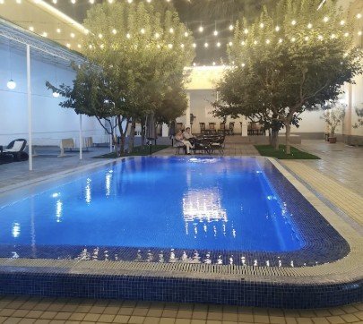 hotel in Samarkand with an indoor pool, part of the 5 stans tour at East Site Travel.