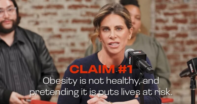 Obesity is not health according to Jillian Michaels